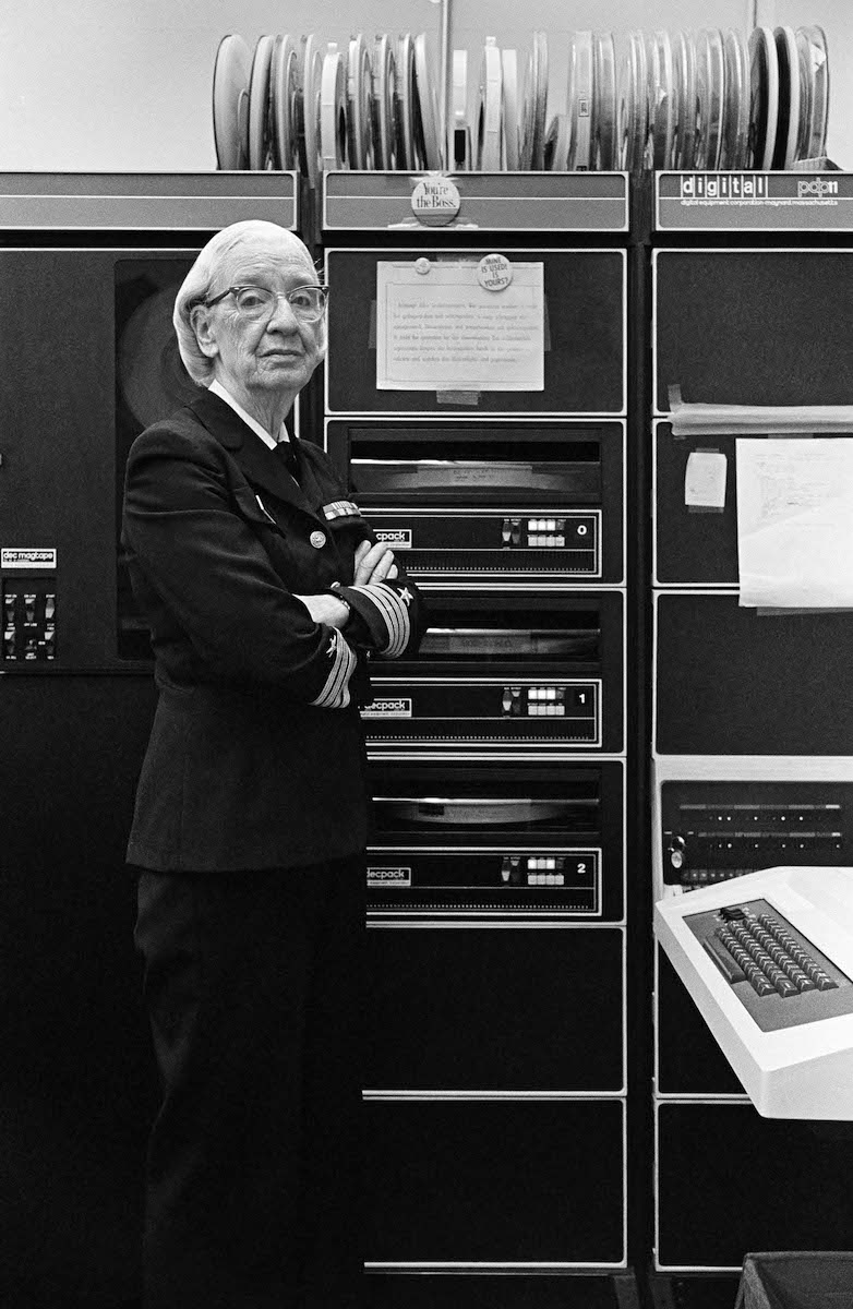 Grace Hopper in her office