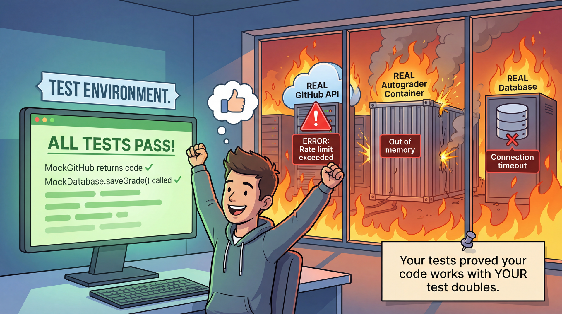 False confidence from testing with mocks
