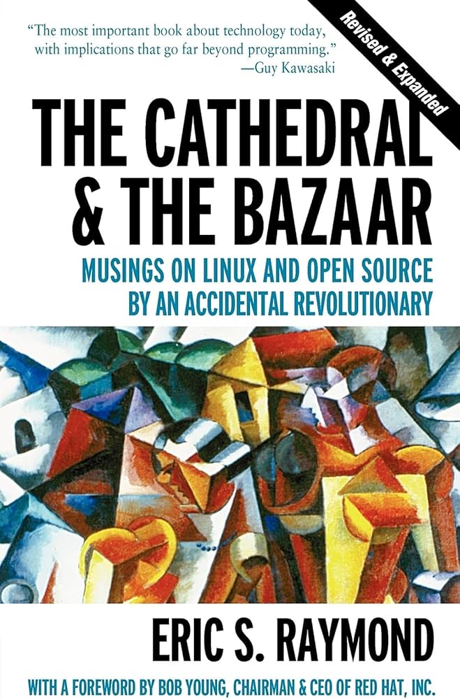 Cover of 'The Cathedral and the Bazaar: Musings on Linux and Open Source by an Accidental Revolutionary' by Eric S. Raymond