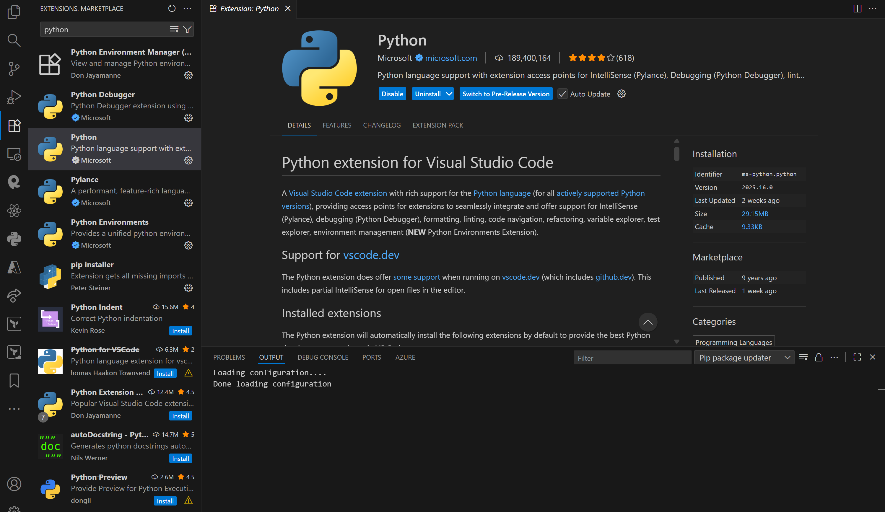 Python Extension