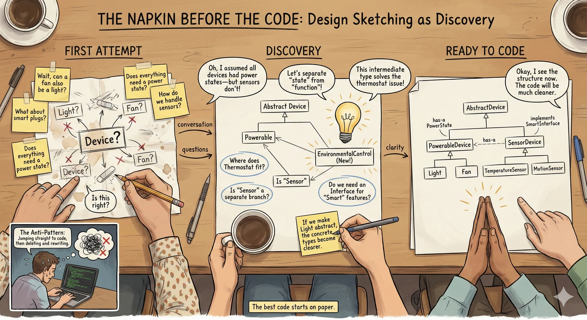 Testing station showing subtypes passing or failing Liskov Substitution Principle
